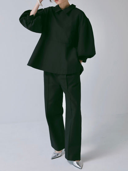【予約販売】CHIGNON ドットジャカードペプラムPO 1266-611BZ