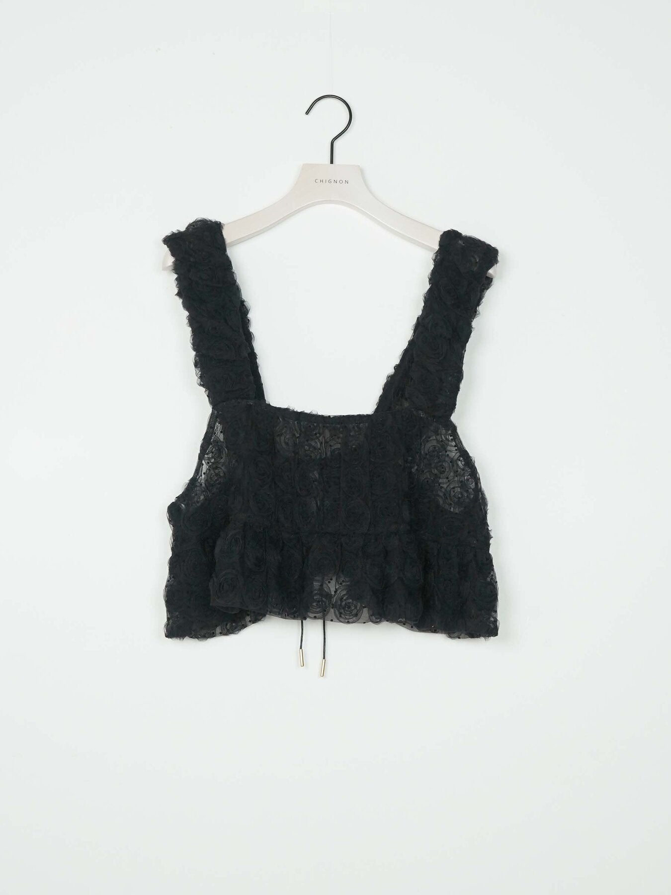【予約販売】CHIGNON ロゼットドットチュールビスチェ1266-680NH