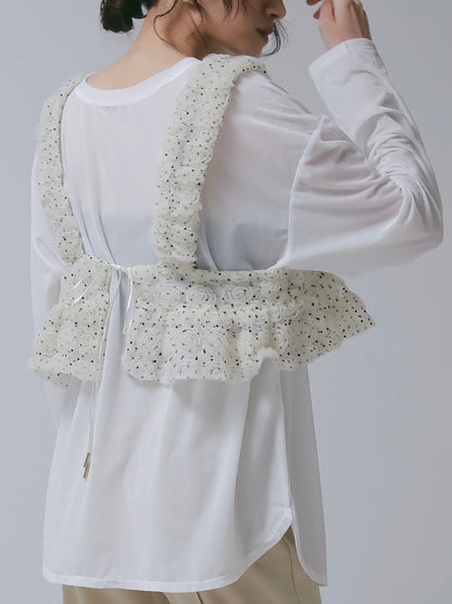 【予約販売】CHIGNON ロゼットドットチュールビスチェ1266-680NH