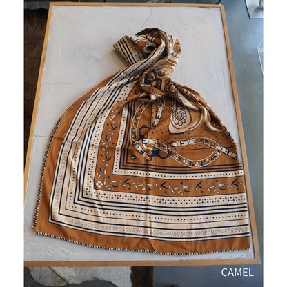 シルクカシミヤ大判ストール