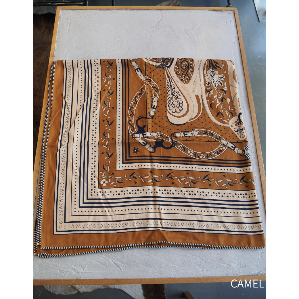 シルクカシミヤ大判ストール