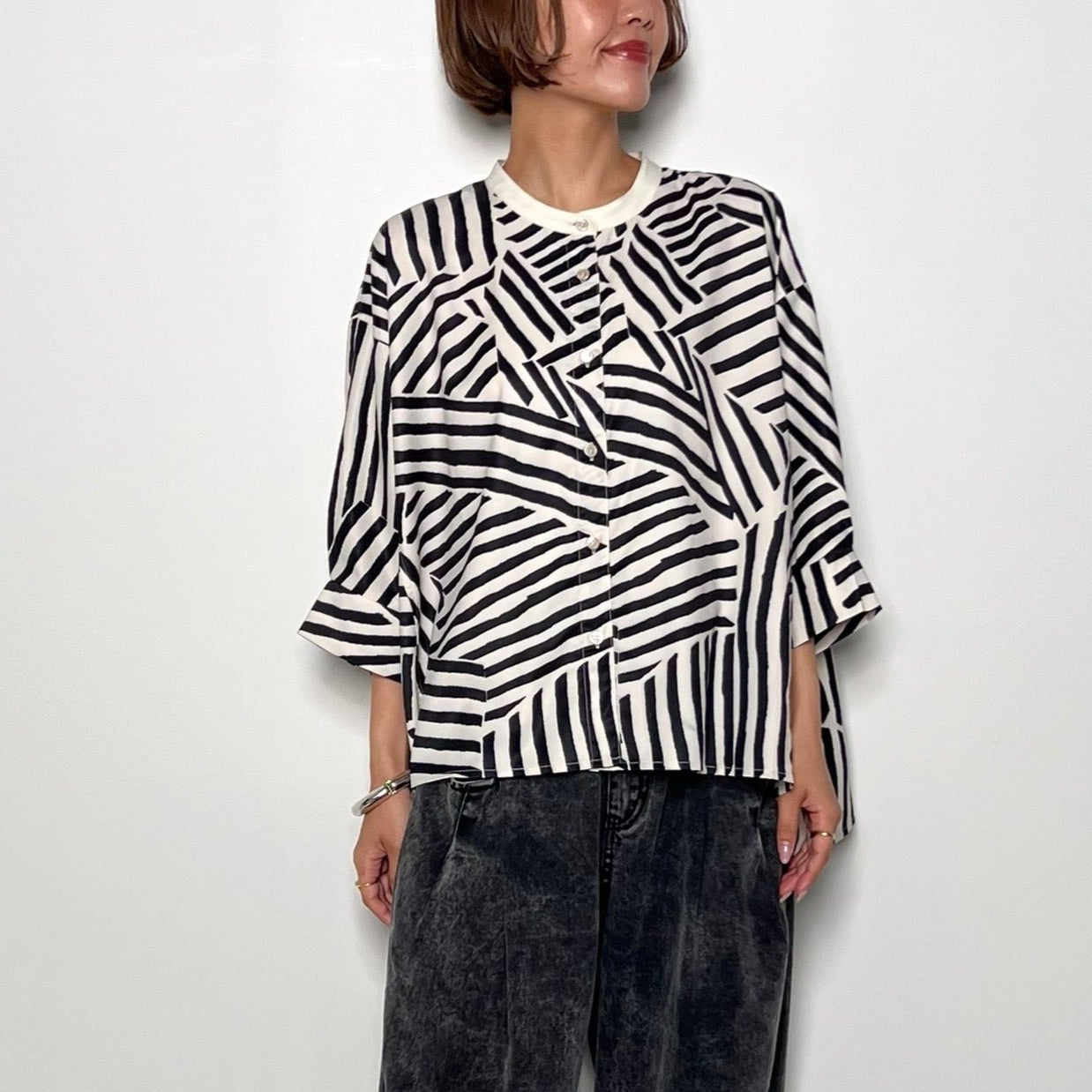 【予約販売】CHIGNON プリントドルマンSH 1554-068BZ