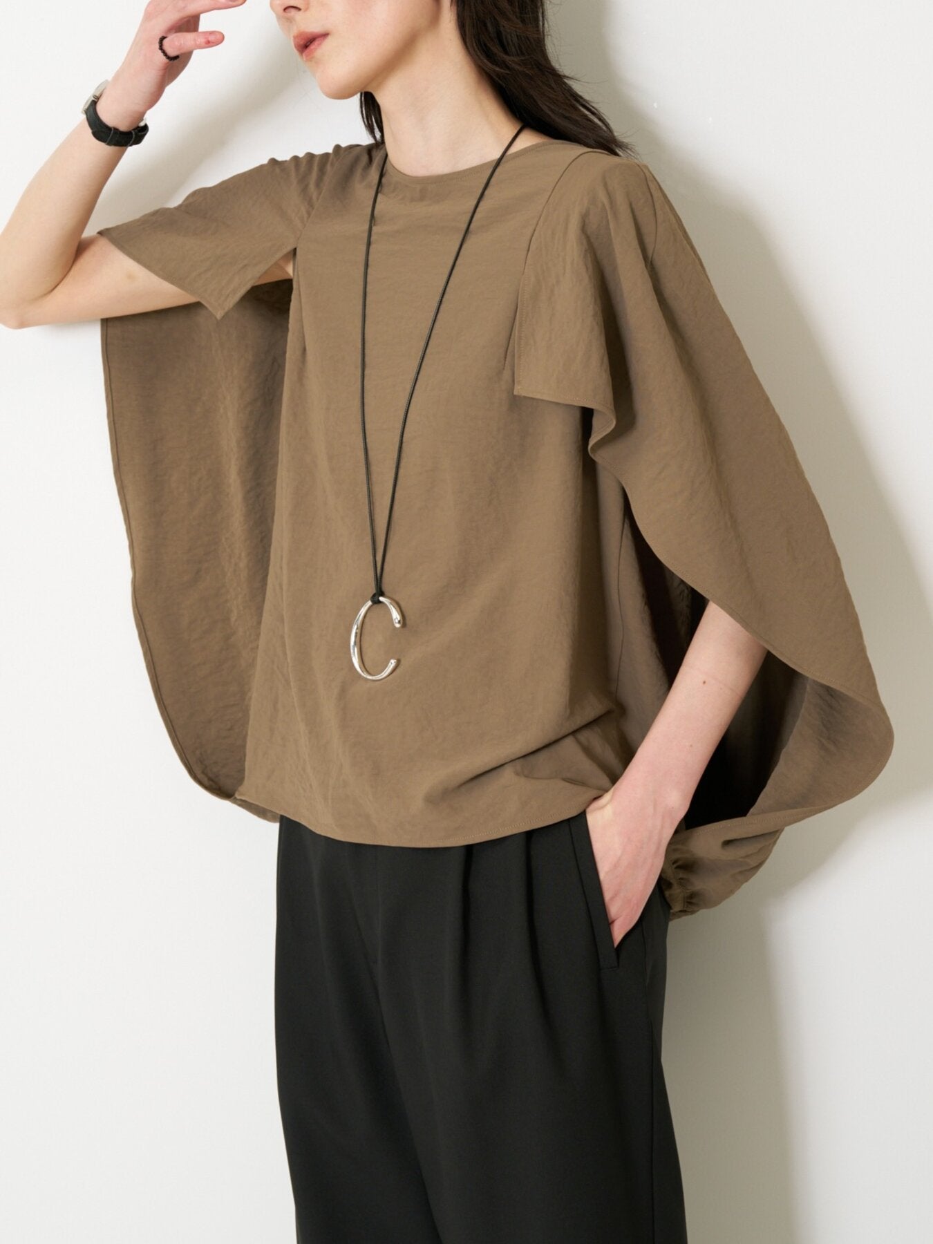 【予約販売】CHIGNON ケープバルーンＢＬ 1563-658BZ