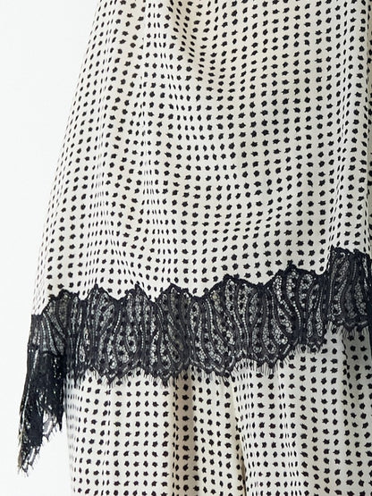 【予約販売】CHIGNON レーストリムドットタンクＴＯＰ 1563-683NH