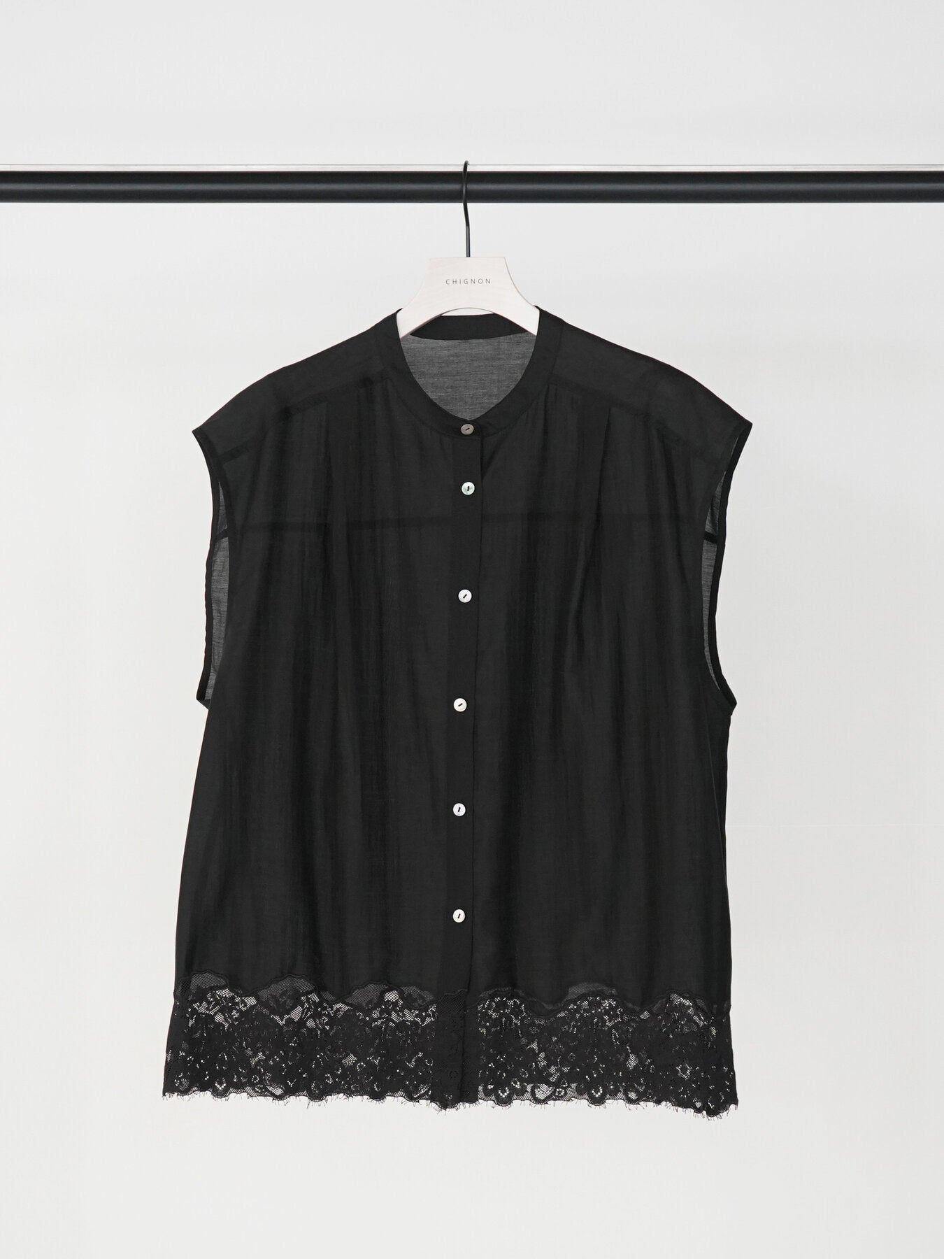 【予約販売】CHIGNON レースシアーフレンチＢＬ 1563-685NH