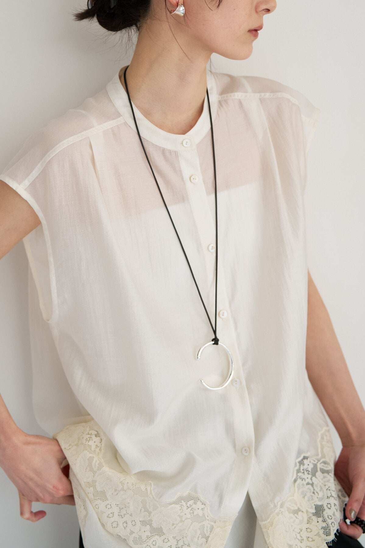 【予約販売】CHIGNON レースシアーフレンチＢＬ 1563-685NH