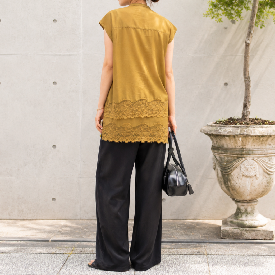 CHIGNON レースシアーフレンチBL 1563-685NH