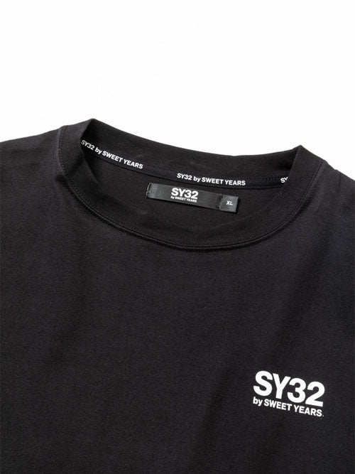 SY32 BACK SLASH BIG LOGO TEE No.14154J［30%OFF］