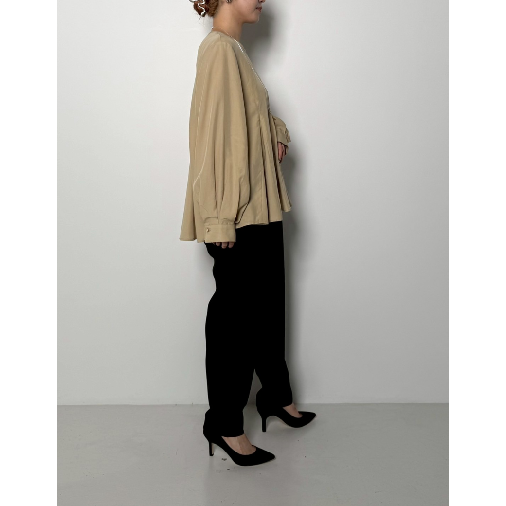 【予約販売】CHIGNON トライアングルフレアブラウス 1856-411KK