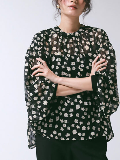 【予約販売】CHIGNON シアーフラワーボリュームBL 1866-617MK