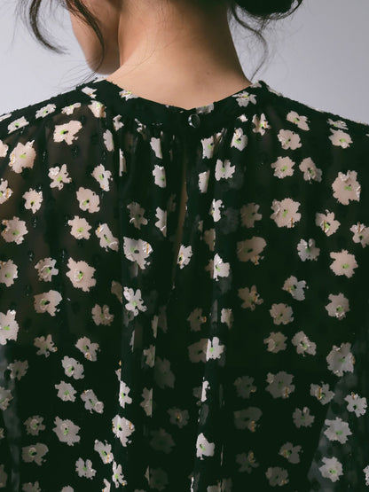 【予約販売】CHIGNON シアーフラワーボリュームBL 1866-617MK