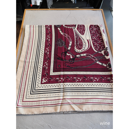 シルクカシミヤ大判ストール