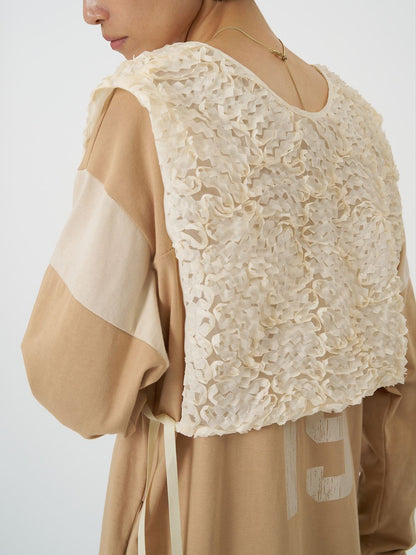 【予約販売】CHIGNON フリルエンブロミニベスト 1961-049BZ