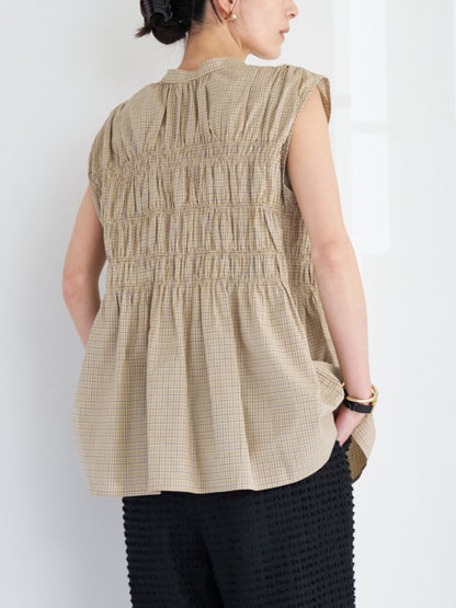 【予約販売】CHIGNON ＣＨＥＣＫシャーリングフレンチＢＬ 1963-606KK