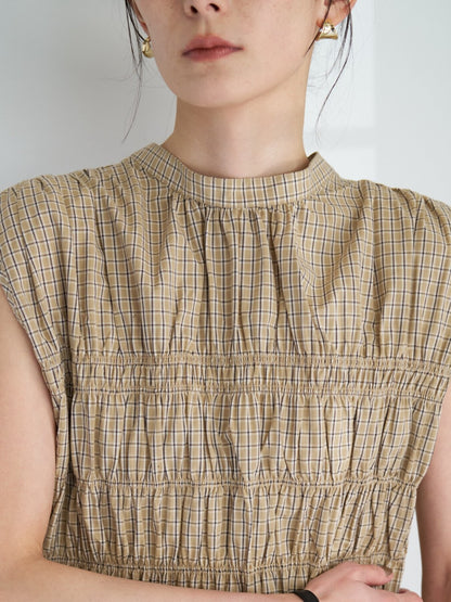 【予約販売】CHIGNON ＣＨＥＣＫシャーリングフレンチＢＬ 1963-606KK