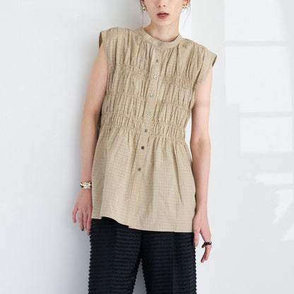 【予約販売】CHIGNON ＣＨＥＣＫシャーリングフレンチＢＬ 1963-606KK