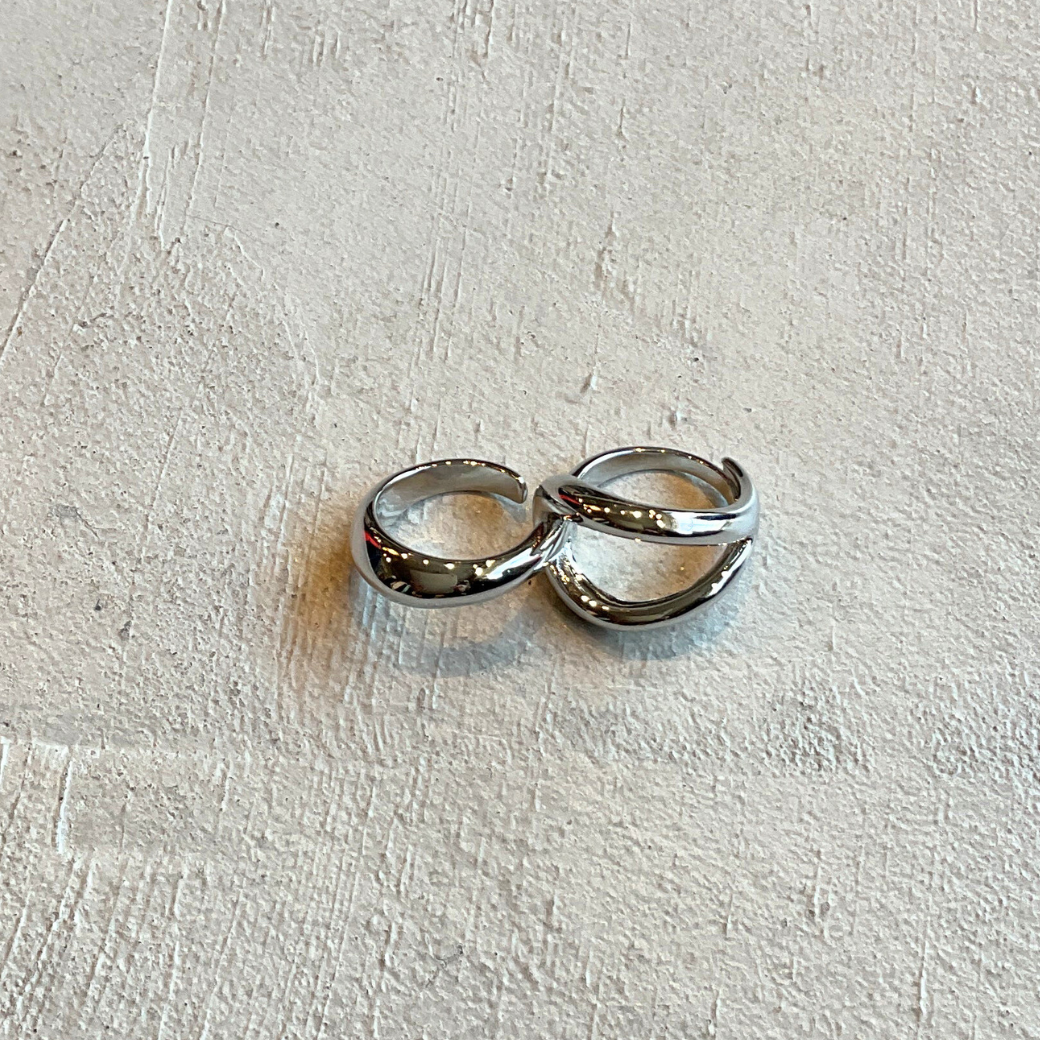 ツインサークル オープンリング