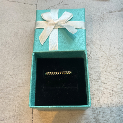 エタニティ スリム リング（ブラック）