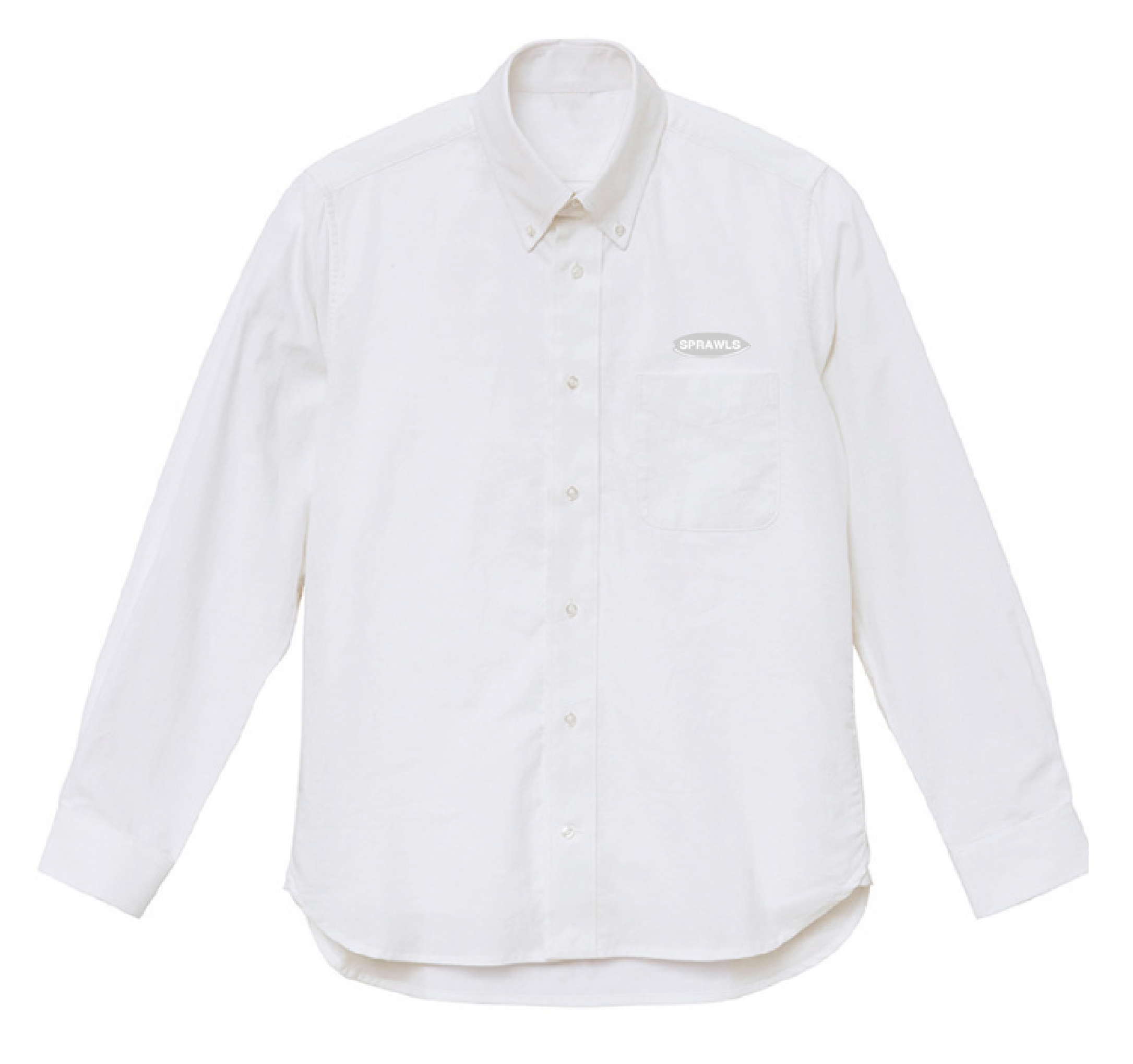 SPRAWLS Oxford BD Shirts Embroidary SFL-398