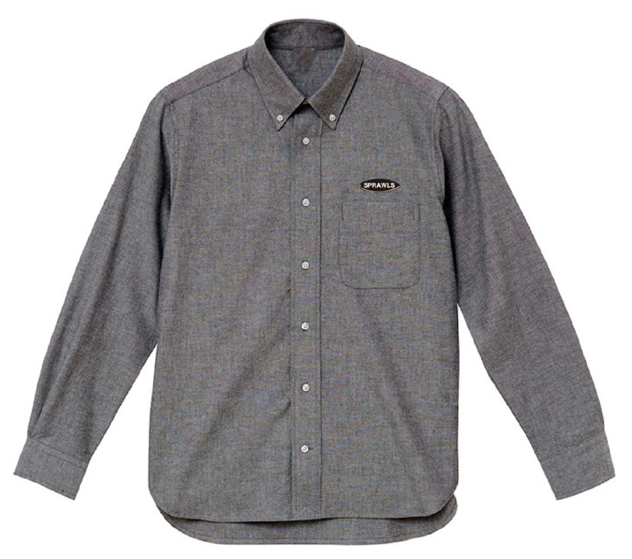 SPRAWLS Oxford BD Shirts Embroidary SFL-398