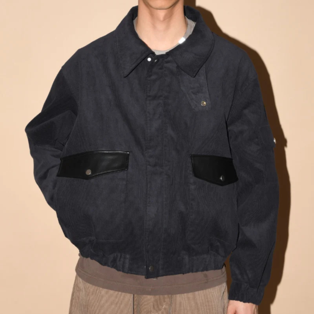 SUPERTHANKS Corduroy Harrington Jacket  ST253
