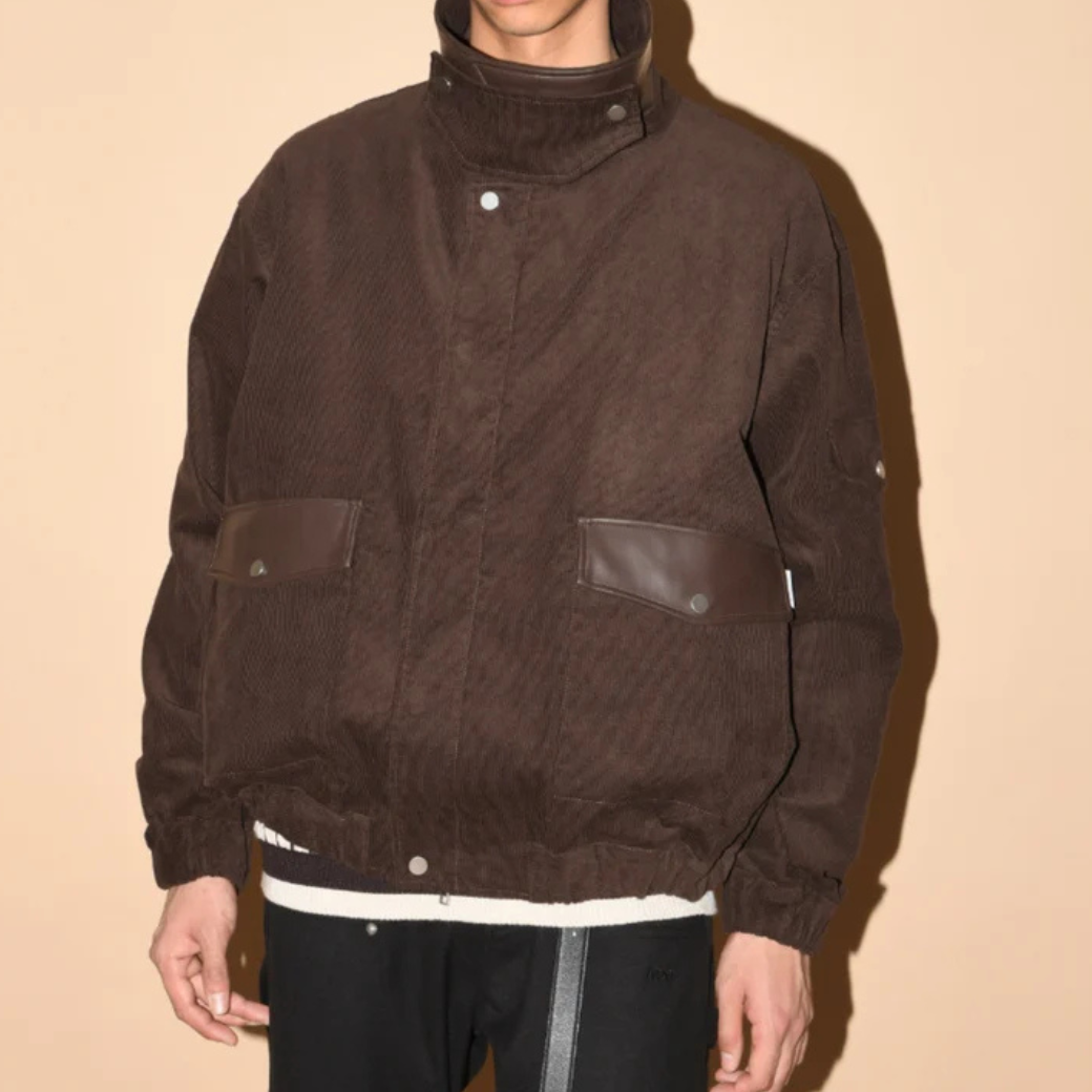 SUPERTHANKS Corduroy Harrington Jacket  ST253