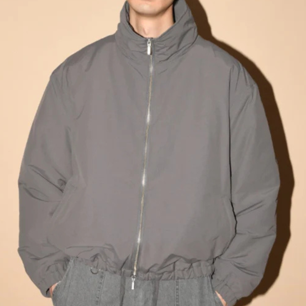 SUPERTHANKS Zip-up Padded Short Jacket JK02