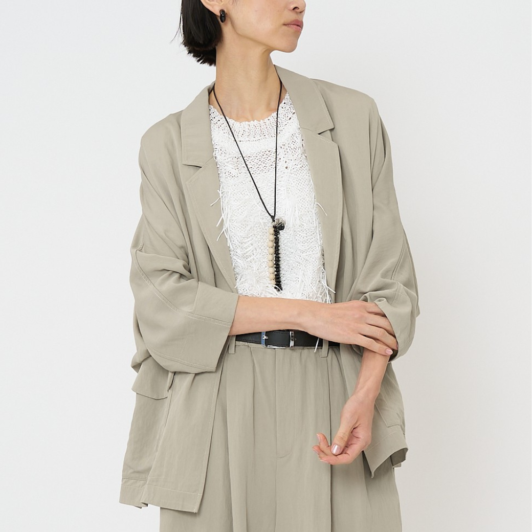 【予約販売】CHIGNON リラックスツイルドルマンJK 4861-006KK