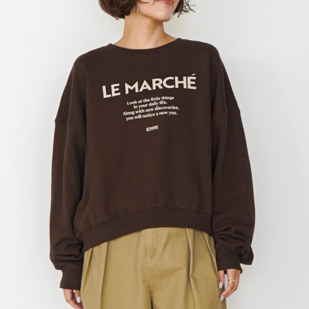 【予約販売】CHIGNON  MARCHE スウェットPO 8454-132KK