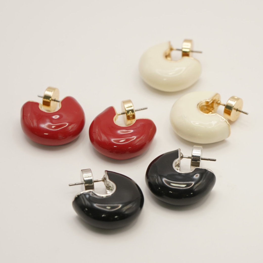 【予約販売】CHIGNON ミニエポフープピアス 0061-123RT