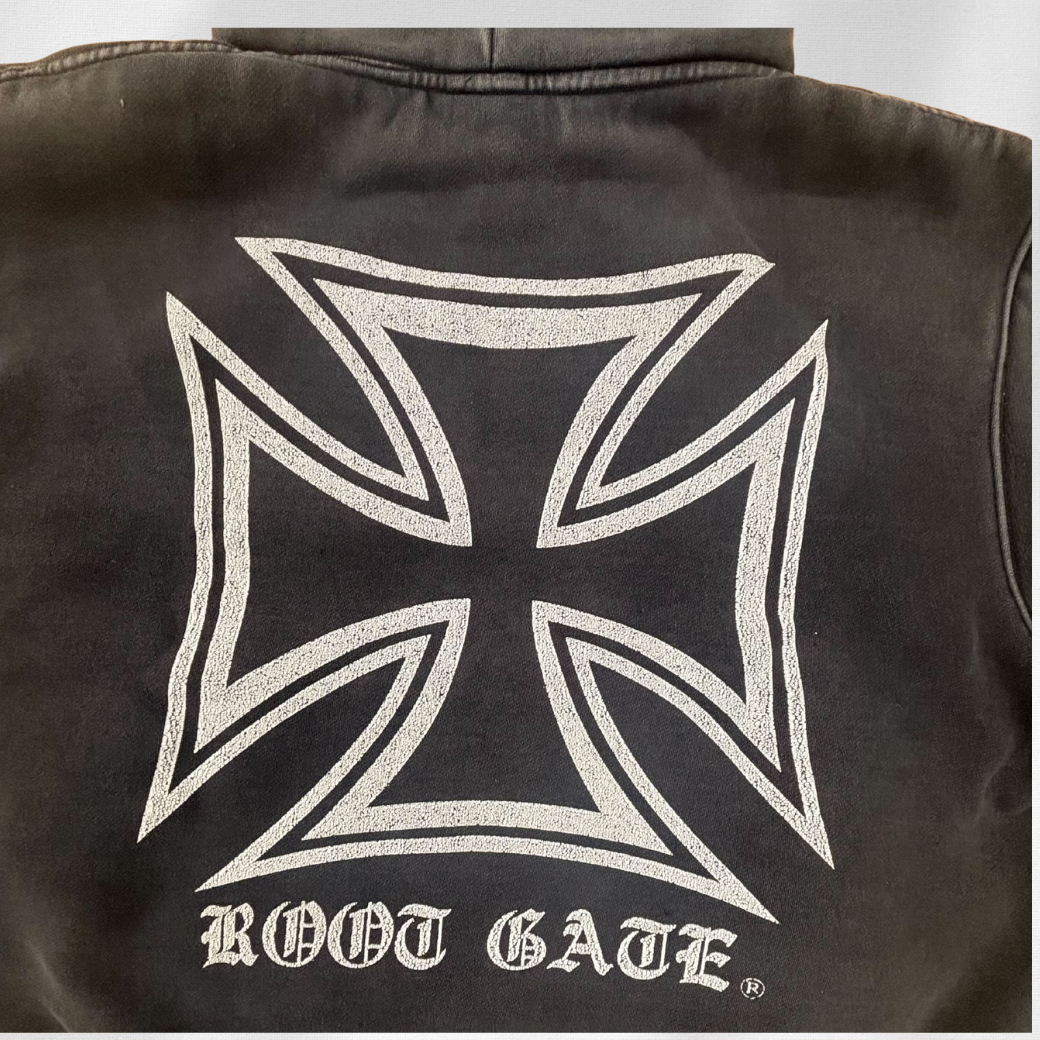ROOTGATE IRONCROSS HOODIE RGHD2501