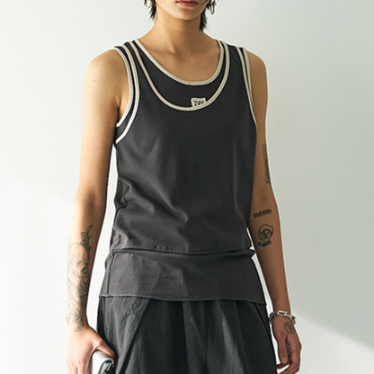 【予約販売】YENN COLOR LAYERED TANK Y262-82038