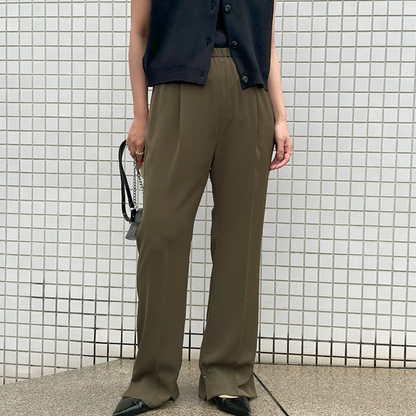 【予約販売】YENN SIDE SLIT SLACKS Y262-31039