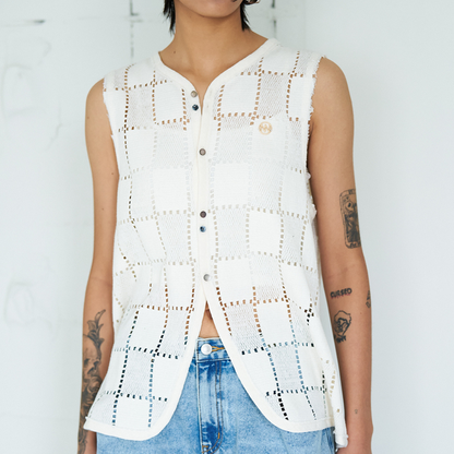 【予約販売】YENN SLEEVELESS LACE TOP Y262-12045