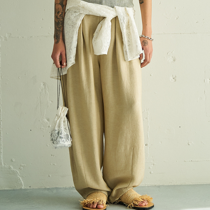 【予約販売】YENN VOLUME CURVE PANTS Y262-32051
