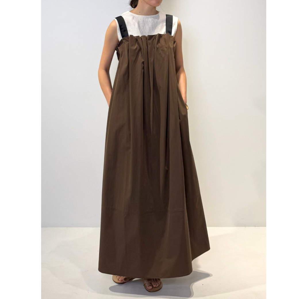 【予約販売】Mewl 撥水タックプリーツOP M262-58074