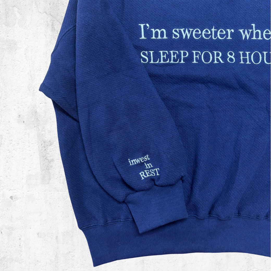 刺繍スウェット