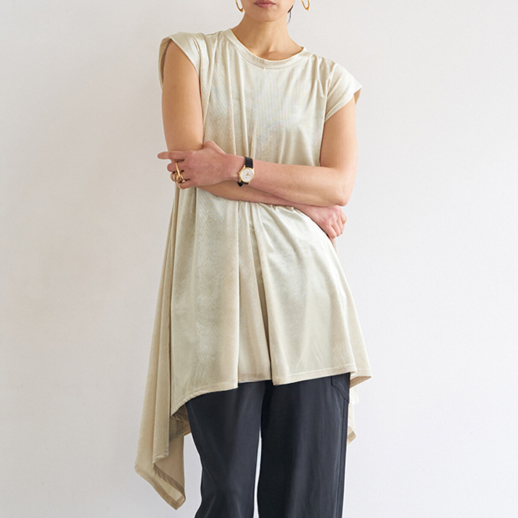 【予約販売】YENN IRREGULAR HEM TUNIC Y263-82087