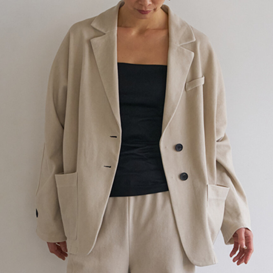 【予約販売】YENN FADED JERSEY JACKET Y263-41091