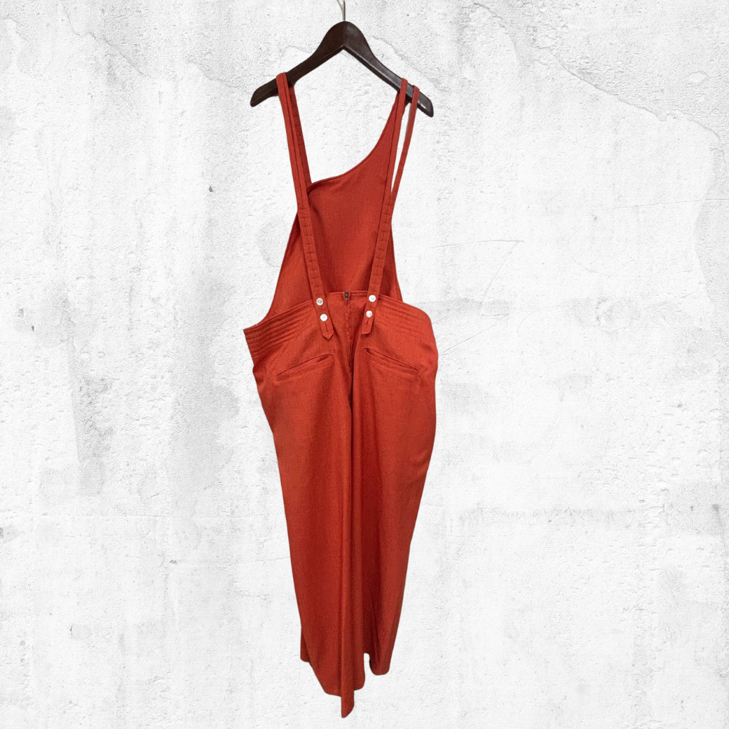 RUMBLE RED Asymeetry Overalls RR_25_011