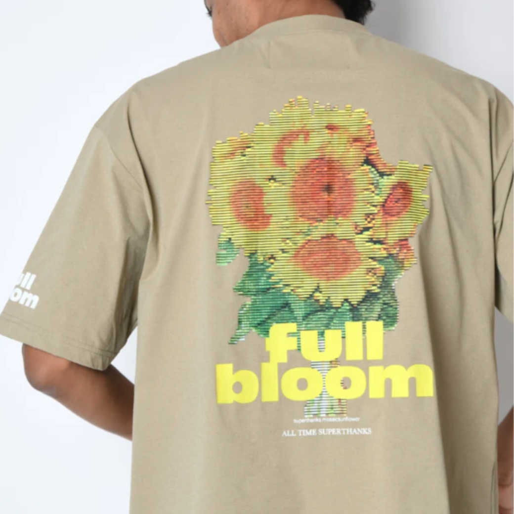 SUPERTHANKS [full bloom] Functional S/S T-shirt CS02