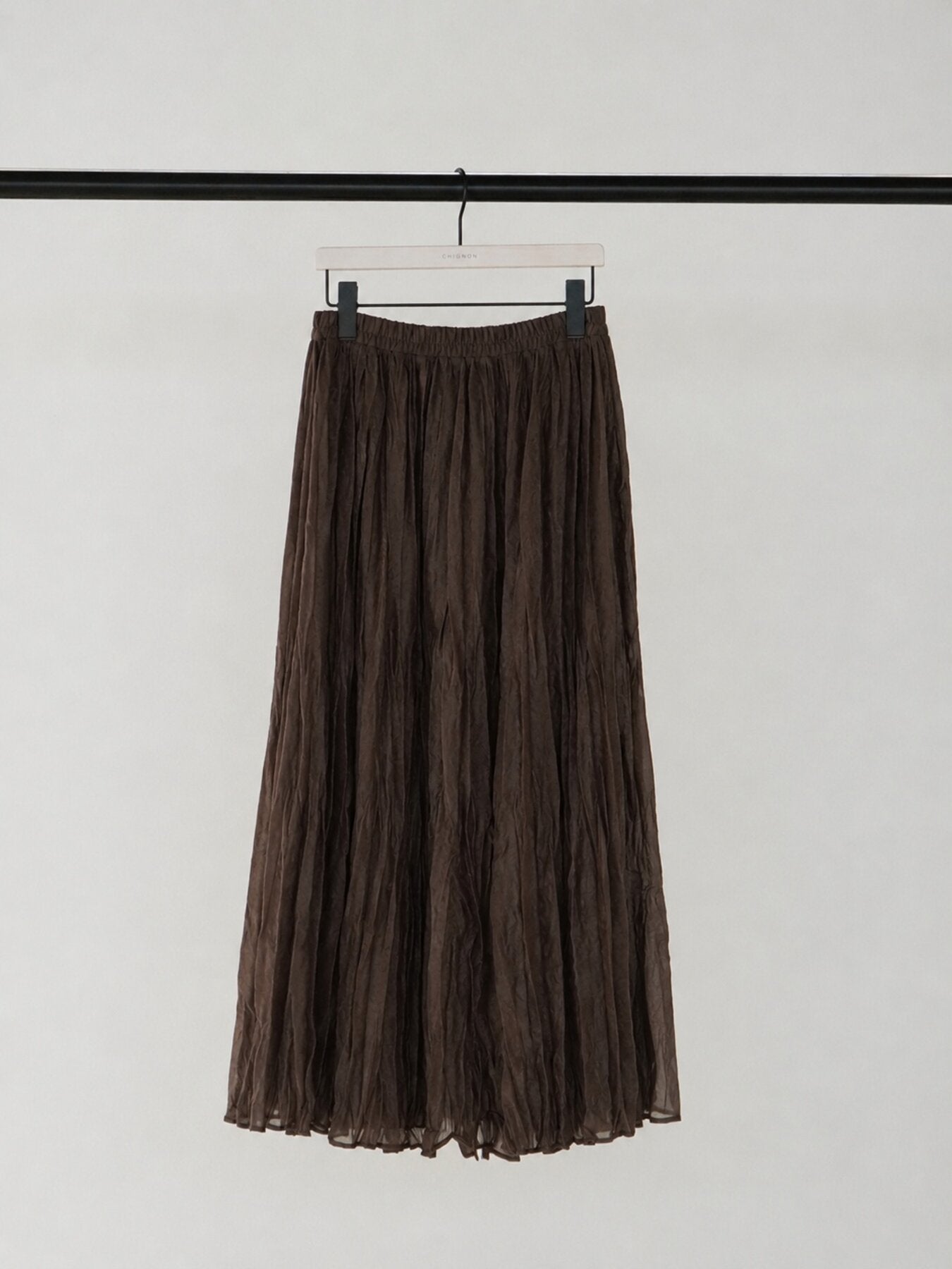【予約販売】CHIGNON ベロアメッシュシャドウプリーツSK 2265-382NH