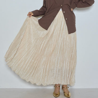 【予約販売】CHIGNON ベロアメッシュシャドウプリーツSK 2265-382NH