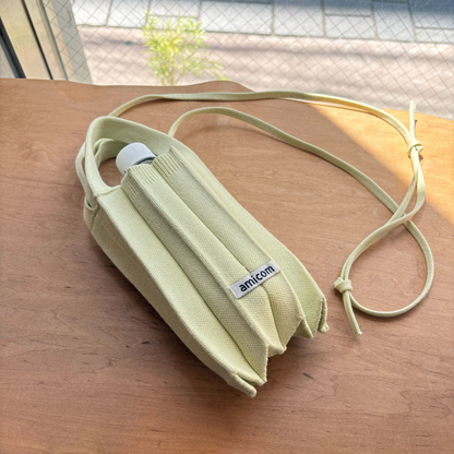 amicom PLEATS PHONE POUCH  ショルダースマホバッグ