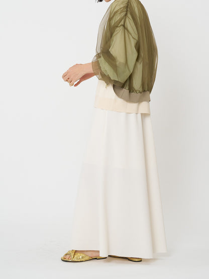 【予約販売】CHIGNON サマーメッシュ麻混バイアスSK 2561-028BZ