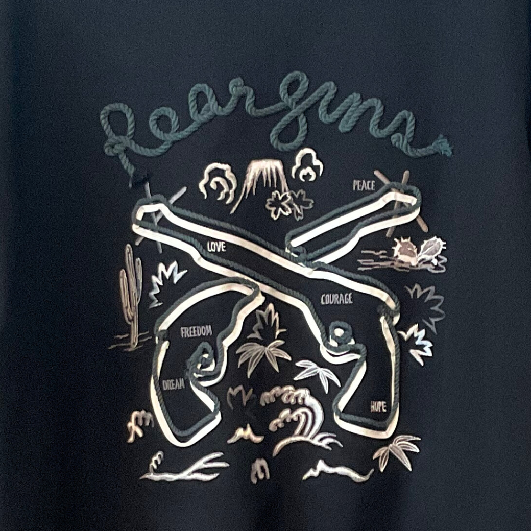 roarguns SOUVENIR SWET SHIRT 25FGT-02