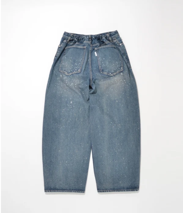 Space denim barrel leg jeans PT04
