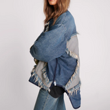 One Teaspoon DENIM WADDED JACKET MEMPHIS LIGHT STAR 26513B