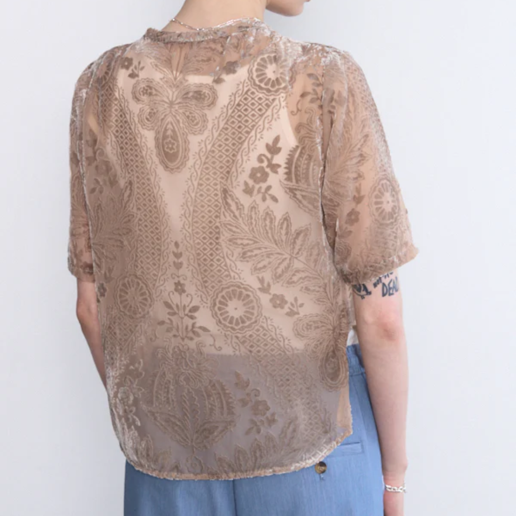 Muel Chic リーフシアカーディガン　265580315