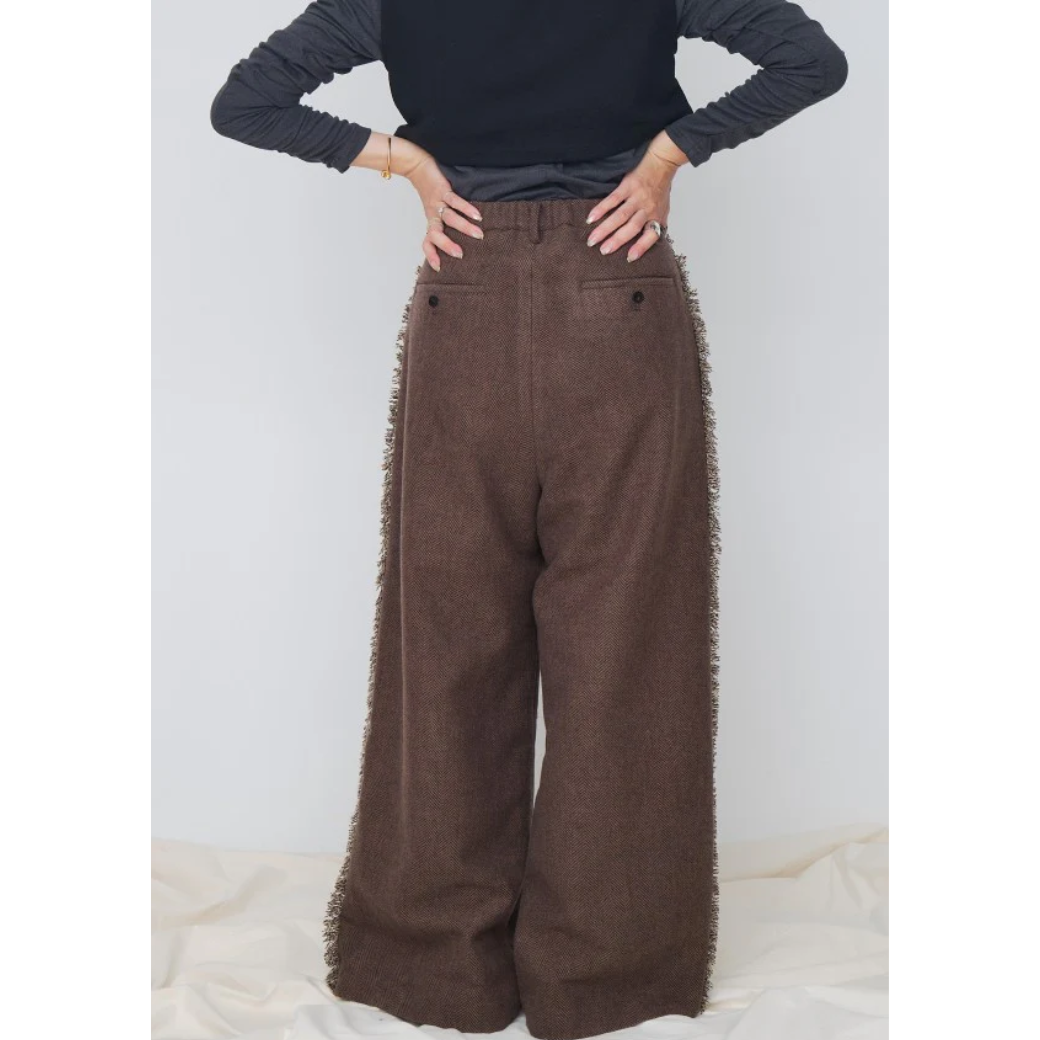 Muel Chic Vila tweed pants  265760367